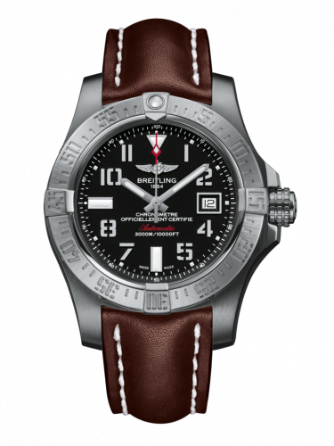 Breitling Avenger II Seawolf Stainless Steel / Volcano Black / Calf / Pin A1733110/BC31/437X/A20BASA.1 Breitling Avenger II Seawolf Stainless Steel / Volcano Black / Calf / Pin A1733110/BC31/437X/A20BASA.1