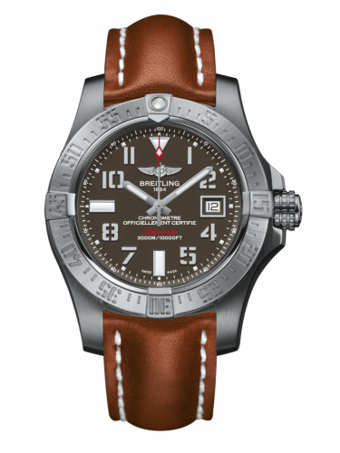 Breitling Avenger II Seawolf Stainless Steel / Tungsten Gray / Calf / Folding A1733110/F563/434X/A20DSA.1 Breitling Avenger II Seawolf Stainless Steel / Tungsten Gray / Calf / Folding A1733110/F563/434X/A20DSA.1