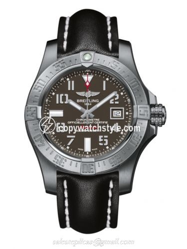 Breitling Avenger II Seawolf Stainless Steel / Tungsten Gray / Calf / Pin A1733110/F563/435X/A20BASA.1 Breitling Avenger II Seawolf Stainless Steel / Tungsten Gray / Calf / Pin A1733110/F563/435X/A20BASA.1