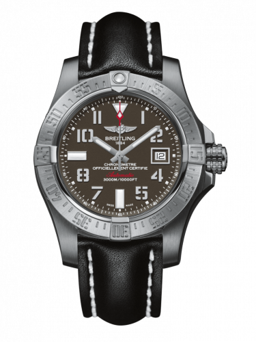 Breitling Avenger II Seawolf Stainless Steel / Tungsten Gray / Calf / Folding A1733110/F563/436X/A20DSA.1 Breitling Avenger II Seawolf Stainless Steel / Tungsten Gray / Calf / Folding A1733110/F563/436X/A20DSA.1