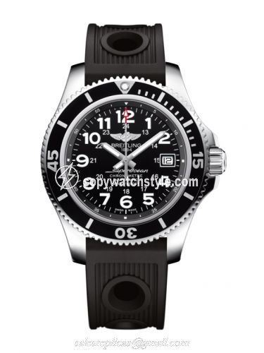 Breitling Superocean II 42 Stainless Steel / Volcano Black / Rubber A17365C9.BD67.202S Breitling Superocean II 42 Stainless Steel / Volcano Black / Rubber A17365C9.BD67.202S