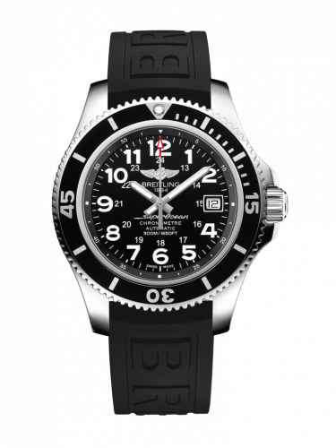 Breitling Superocean II 42 Stainless Steel / Volcano Black / Rubber / Folding A17365C91B1S2 Breitling Superocean II 42 Stainless Steel / Volcano Black / Rubber / Folding A17365C91B1S2