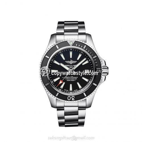 Breitling Superocean 42 Stainless Steel / Black / Japan A17366D71B2A1 Breitling Superocean 42 Stainless Steel / Black / Japan A17366D71B2A1