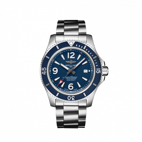 Breitling Superocean 44 Stainless Steel / Blue / Bracelet A17367D81C1A1 Breitling Superocean 44 Stainless Steel / Blue / Bracelet A17367D81C1A1