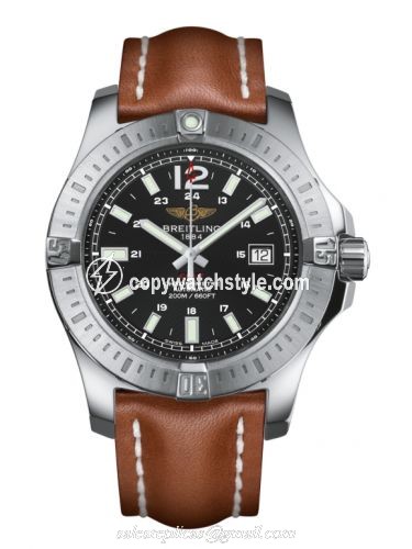 Breitling Colt 44 Automatic Volcano Black / Calf A1738811.BD44.433X Breitling Colt 44 Automatic Volcano Black / Calf A1738811.BD44.433X