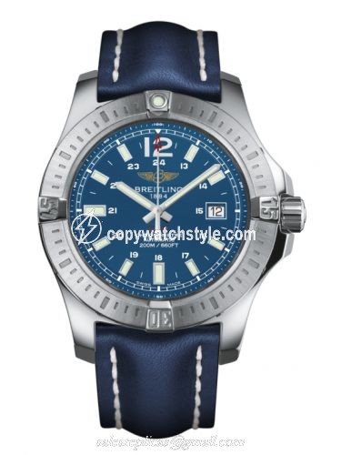 Breitling Colt 44 Automatic Mariner Blue / Calf A1738811.C906.105X Breitling Colt 44 Automatic Mariner Blue / Calf A1738811.C906.105X