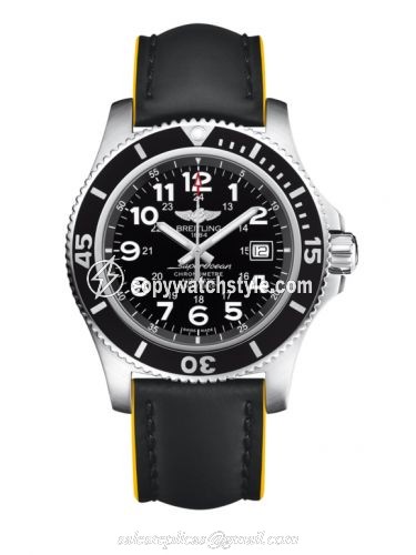 Breitling Superocean II 44 Stainless Steel / Black / Volcano Black / Rubber A17392D7.BD68.229X Breitling Superocean II 44 Stainless Steel / Black / Volcano Black / Rubber A17392D7.BD68.229X