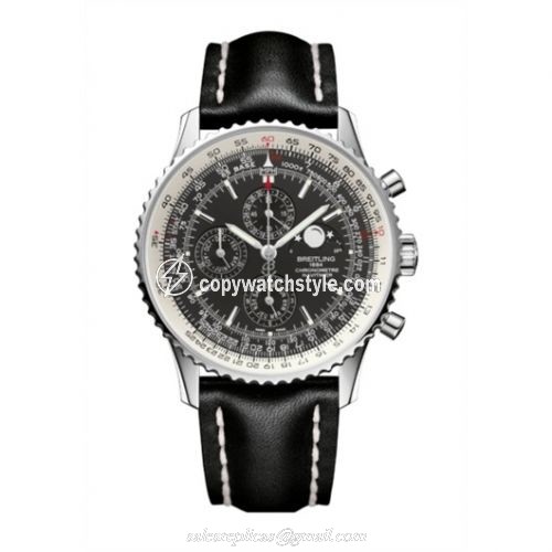 Breitling Navitimer 1461 Stainless Steel / Black / Calf / Pin A1937012/BA57/441X/A20BA.1 Breitling Navitimer 1461 Stainless Steel / Black / Calf / Pin A1937012/BA57/441X/A20BA.1