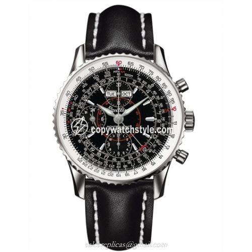 Breitling Montbillant Datora Black / Calf A2133012.B571.435X Breitling Montbillant Datora Black / Calf A2133012.B571.435X