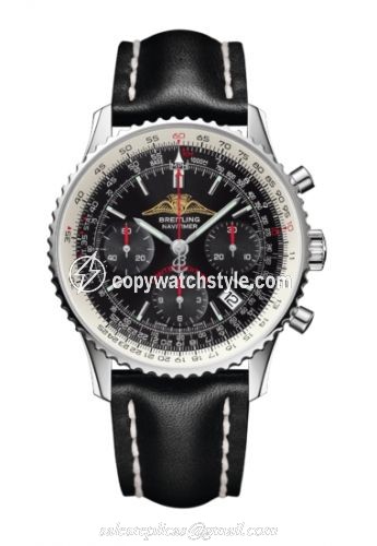 Breitling Navitimer 01 43 Stainless Steel / Black / Calf / Pin / AOPA A233225U/BD70/435X/A20BA.1 Breitling Navitimer 01 43 Stainless Steel / Black / Calf / Pin / AOPA A233225U/BD70/435X/A20BA.1