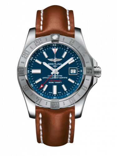 Breitling Avenger II GMT Stainless Steel / Mariner Blue / Calf / Folding A3239011/C872/434X/A20D.1 Breitling Avenger II GMT Stainless Steel / Mariner Blue / Calf / Folding A3239011/C872/434X/A20D.1