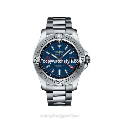 Breitling Avenger Automatic GMT 45 Stainless Steel / Red Arrows A323951A1C1A1 Breitling Avenger Automatic GMT 45 Stainless Steel / Red Arrows A323951A1C1A1