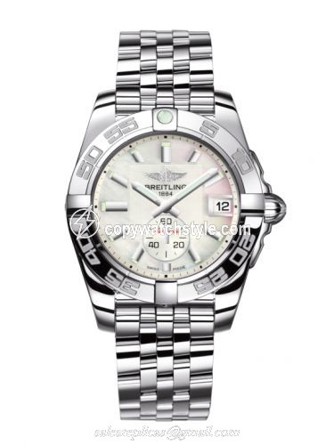 Breitling Galactic 36 Automatic Stainless Steel / Pearl / Bracelet A3733012/A716/376A Breitling Galactic 36 Automatic Stainless Steel / Pearl / Bracelet A3733012/A716/376A