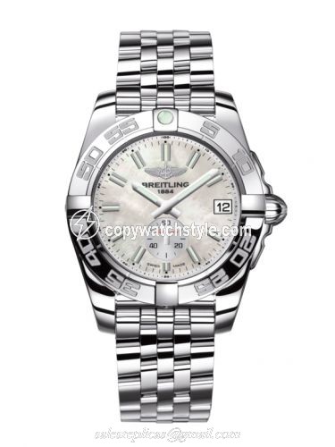 Breitling Galactic 36 Automatic Stainless Steel / Pearl / Bracelet A3733012/A788/376A Breitling Galactic 36 Automatic Stainless Steel / Pearl / Bracelet A3733012/A788/376A