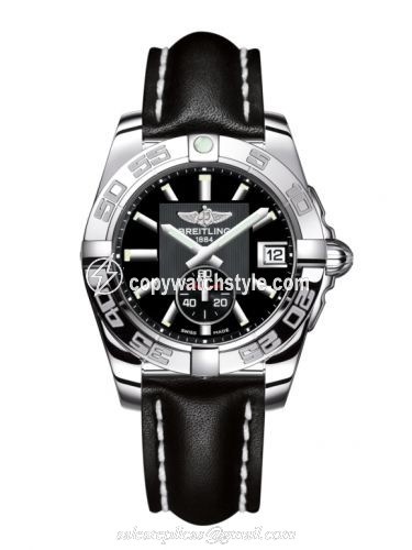 Breitling Galactic 36 Automatic Stainless Steel / Volcano Black / Calf A3733012/BA33/414X/A16BA.1 Breitling Galactic 36 Automatic Stainless Steel / Volcano Black / Calf A3733012/BA33/414X/A16BA.1