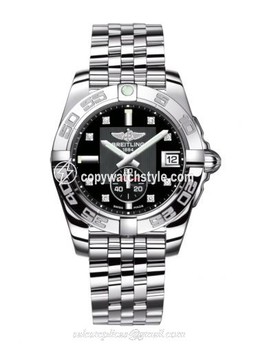 Breitling Galactic 36 Automatic Stainless Steel / Volcano Black Diamond / Bracelet A3733012/BD02/376A