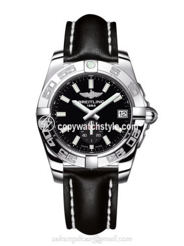 Breitling Galactic 36 Automatic Stainless Steel / Onyx Black / Calf A3733012/BE77/414X/A16BA.1 Breitling Galactic 36 Automatic Stainless Steel / Onyx Black / Calf A3733012/BE77/414X/A16BA.1