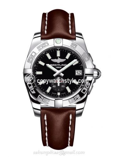 Breitling Galactic 36 Automatic Stainless Steel / Onyx Black / Calf A3733012/BE77/416X/A16BA.1