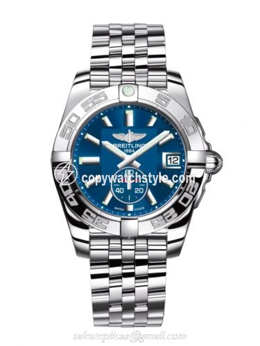 Breitling Galactic 36 Automatic Stainless Steel / Gun Blue / Bracelet A3733012/C824/376A