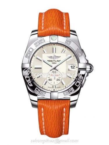 Breitling Galactic 36 Automatic Stainless Steel / Stratus Silver / Sahara A37330121G1X1 Breitling Galactic 36 Automatic Stainless Steel / Stratus Silver / Sahara A37330121G1X1