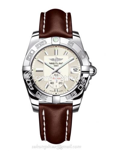 Breitling Galactic 36 Automatic Stainless Steel / Stratus Silver / Calf A3733012/G706/416X/A16BA.1 Breitling Galactic 36 Automatic Stainless Steel / Stratus Silver / Calf A3733012/G706/416X/A16BA.1