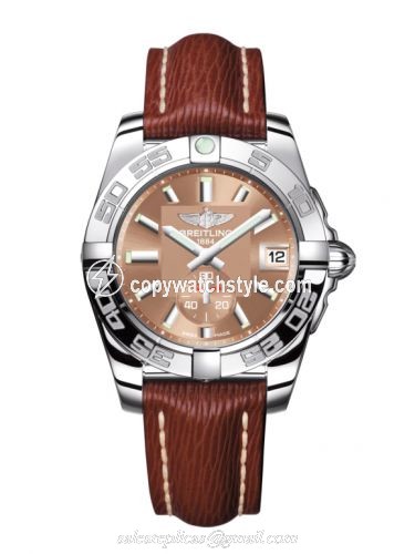 Breitling Galactic 36 Automatic Stainless Steel / Copperhead Bronze / Sahara A3733012/Q582/216X/A16BA.1