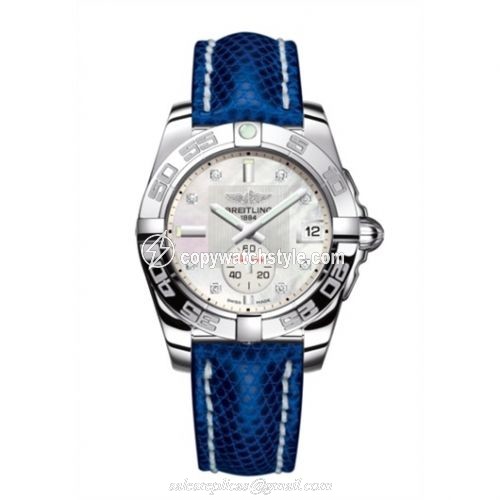 Breitling Galactic 36 Automatic Stainless Steel / Pearl Diamond / Teju A3733012/A717/112Z/A16BA.1