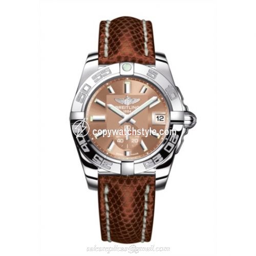 Breitling Galactic 36 Automatic Stainless Steel / Copperhead Bronze / Teju A3733012/Q582/172Z/A16BA.1 Breitling Galactic 36 Automatic Stainless Steel / Copperhead Bronze / Teju A3733012/Q582/172Z/A16BA.1