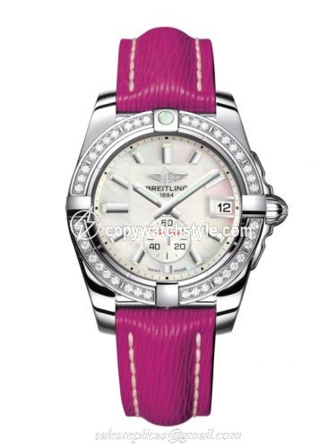 Breitling Galactic 36 Automatic Stainless Steel / Diamond / Pearl / Sahara A3733053/A716/242X/A16BA.1 Breitling Galactic 36 Automatic Stainless Steel / Diamond / Pearl / Sahara A3733053/A716/242X/A16BA.1