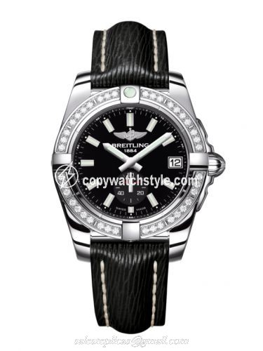 Breitling Galactic 36 Automatic Stainless Steel / Diamond / Onyx Black / Sahara A3733053/BE77/213X/A16BA.1 Breitling Galactic 36 Automatic Stainless Steel / Diamond / Onyx Black / Sahara A3733053/BE77/213X/A16BA.1