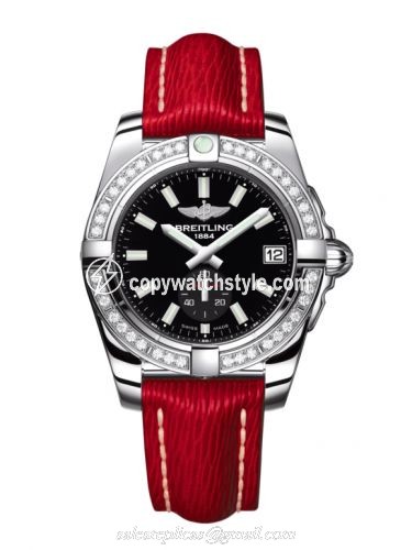 Breitling Galactic 36 Automatic Stainless Steel / Diamond / Onyx Black / Sahara A3733053/BE77/214X/A16BA.1 Breitling Galactic 36 Automatic Stainless Steel / Diamond / Onyx Black / Sahara A3733053/BE77/214X/A16BA.1