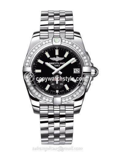 Breitling Galactic 36 Automatic Stainless Steel / Diamond / Onyx Black / Bracelet A37330531B1A1 Breitling Galactic 36 Automatic Stainless Steel / Diamond / Onyx Black / Bracelet A37330531B1A1