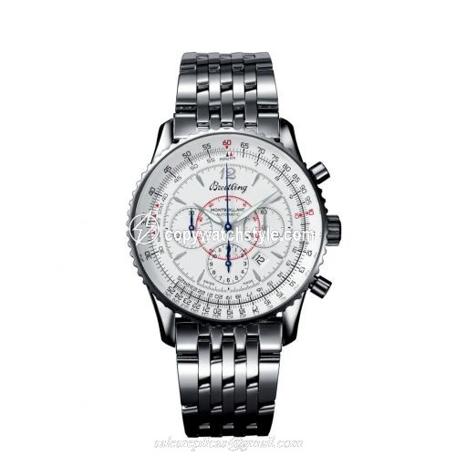 Breitling Montbillant 38 Stainless Steel / White / Japan Special Edition A4137012/G789/223A Breitling Montbillant 38 Stainless Steel / White / Japan Special Edition A4137012/G789/223A