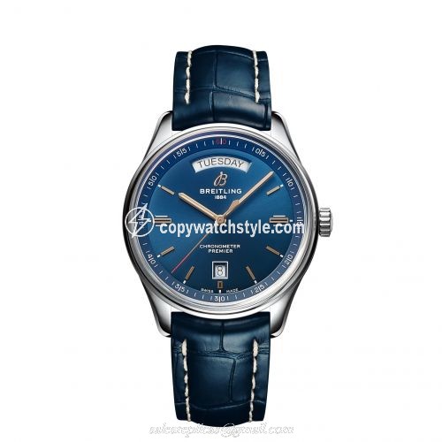 Breitling Premier Automatic 40 Stainless Steel / Blue / Tokyo Boutique A453401A1C1P1