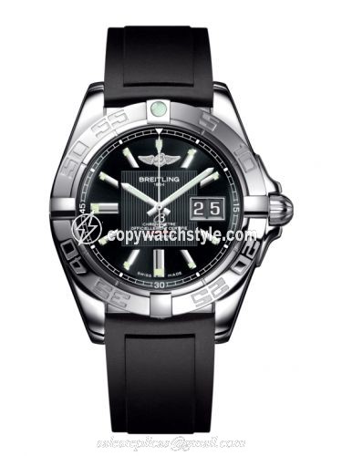 Breitling Galactic 41 Stainless Steel / Trophy Black / Rubber A49350L2.BA07.132S Breitling Galactic 41 Stainless Steel / Trophy Black / Rubber A49350L2.BA07.132S