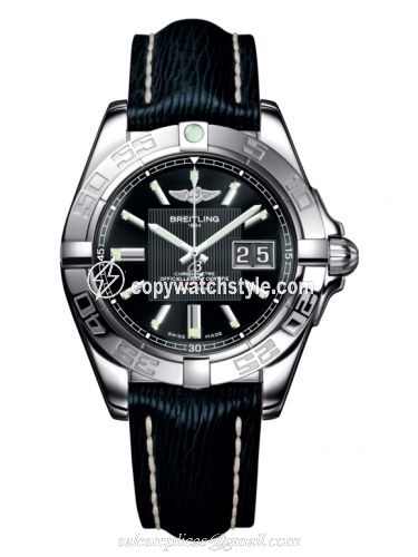Breitling Galactic 41 Stainless Steel / Trophy Black / Sahara A49350L2.BA07.220X Breitling Galactic 41 Stainless Steel / Trophy Black / Sahara A49350L2.BA07.220X