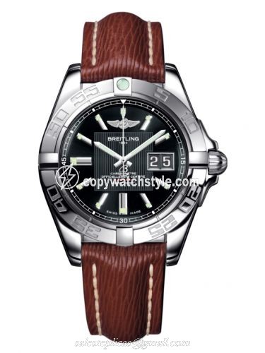 Breitling Galactic 41 Stainless Steel / Trophy Black / Sahara A49350L2.BA07.221X Breitling Galactic 41 Stainless Steel / Trophy Black / Sahara A49350L2.BA07.221X