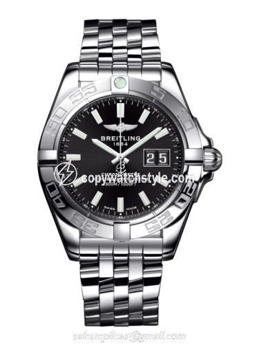 Breitling Galactic 41 Stainless Steel / Onyx Black / Bracelet A49350L2.BE58.366A Breitling Galactic 41 Stainless Steel / Onyx Black / Bracelet A49350L2.BE58.366A