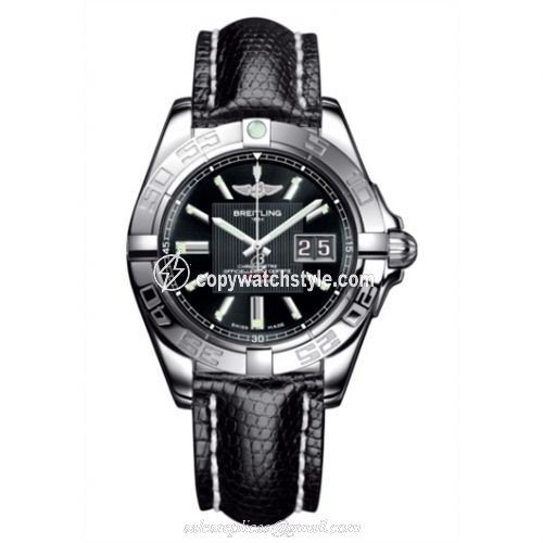 Breitling Galactic 41 Stainless Steel / Trophy Black / Teju A49350L2.BA07.145Z Breitling Galactic 41 Stainless Steel / Trophy Black / Teju A49350L2.BA07.145Z