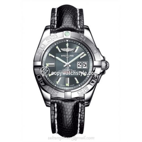 Breitling Galactic 41 Stainless Steel / Tomcat Gray / Teju A49350L2.F549.145Z Breitling Galactic 41 Stainless Steel / Tomcat Gray / Teju A49350L2.F549.145Z