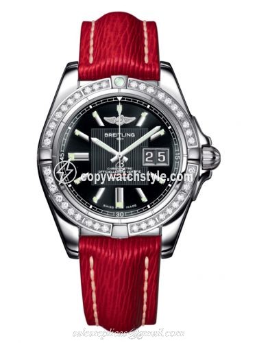 Breitling Galactic 41 Stainless Steel / Diamond / Trophy Black / Sahara A49350LA.BA07.219X Breitling Galactic 41 Stainless Steel / Diamond / Trophy Black / Sahara A49350LA.BA07.219X