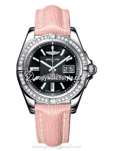 Breitling Galactic 41 Stainless Steel / Diamond / Trophy Black / Sahara A49350LA.BA07.240X Breitling Galactic 41 Stainless Steel / Diamond / Trophy Black / Sahara A49350LA.BA07.240X