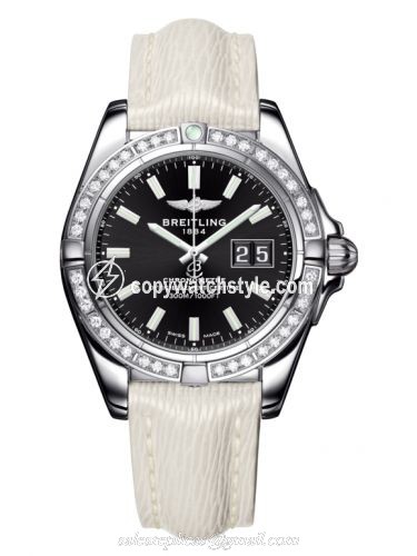 Breitling Galactic 41 Stainless Steel / Diamond / Onyx Black / Sahara A49350LA.BE58.237X Breitling Galactic 41 Stainless Steel / Diamond / Onyx Black / Sahara A49350LA.BE58.237X