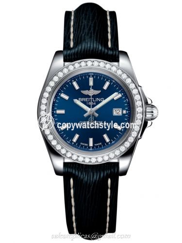 Breitling Galactic 32 Sleek Edition Stainless Steel / Diamond / Horizon Blue / Sahara A7133053/C951/210X/A14BA.1