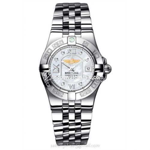 Breitling Galactic 30 MOP / Bracelet A71340L2A679368A