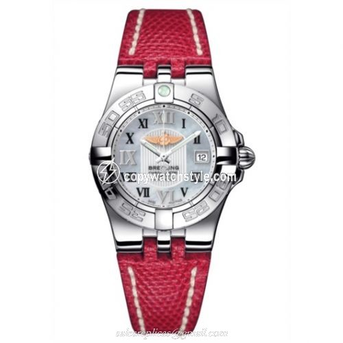 Breitling Galactic 30 MOP / Roman / Red Teju A71340L2A687167Z Breitling Galactic 30 MOP / Roman / Red Teju A71340L2A687167Z