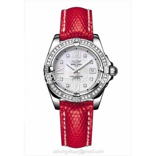 Breitling Cockpit Lady Diamond / MOP / Red Teju A7135612.A663 Breitling Cockpit Lady Diamond / MOP / Red Teju A7135612.A663