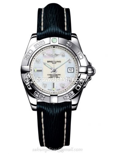 Breitling Galactic 32 Stainless Steel / Pearl Diamond / Sahara A71356L2.A708.210X Breitling Galactic 32 Stainless Steel / Pearl Diamond / Sahara A71356L2.A708.210X