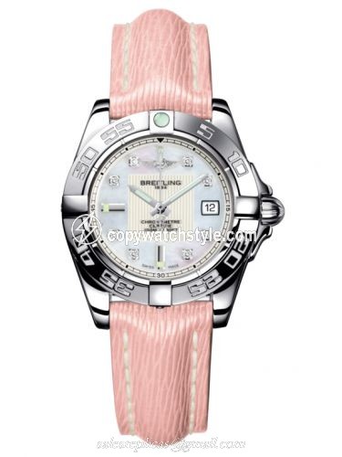 Breitling Galactic 32 Stainless Steel / Pearl Diamond / Sahara A71356L2.A708.238X Breitling Galactic 32 Stainless Steel / Pearl Diamond / Sahara A71356L2.A708.238X
