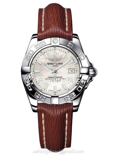 Breitling Galactic 32 Stainless Steel / Pearl / Sahara A71356L2.A787.211X Breitling Galactic 32 Stainless Steel / Pearl / Sahara A71356L2.A787.211X